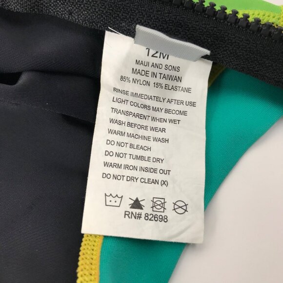 Maui and Sons Rash-guard/Swimsuit Size 12 Months - Picture 8 of 8